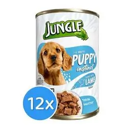 Jungle Puppy Lamb 12*415g