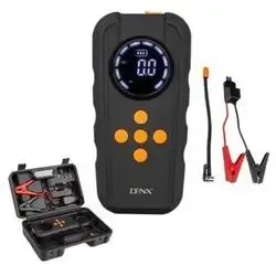 Denx DX2592 Portable Car Jump Starter and Air Inflator. 6000mAh lithium battery