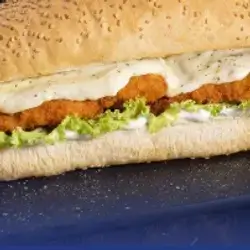 Chicken Scallop Sandwich