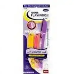 FEATHER FALMINGO S 3PCS , SHAVING FACIAL BODY HAIR
