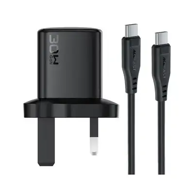 Acefast A132 PD30W GaN USB-C wall charger set