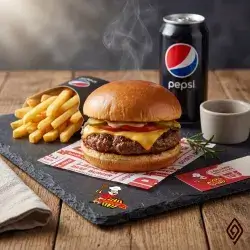 Beef Burger Meal