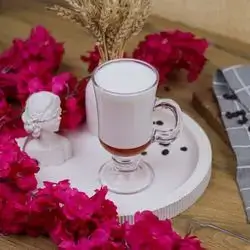 Banana Milk And Honey Cocktail