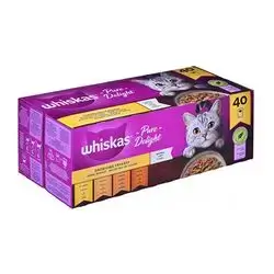 Whiskas Poultry Ragout Multipack 40X