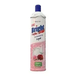 Bright Dishwashing Liquid Rose 1000 Ml