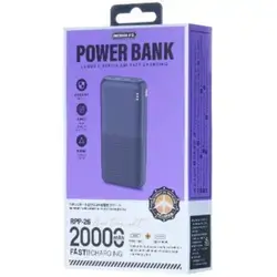 REMAX Lango II series 2.4A Power Bank 20000mAh RPP-26 - Black