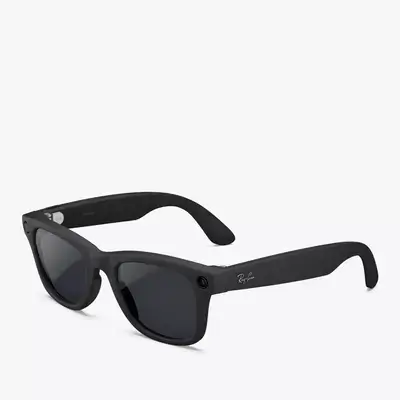 Ray-Ban Meta Wayfarer Smart Glasses (Gen 2) — Matte Black with Clear to Grey Transitions Lenses