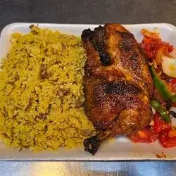Half Grilled Chicken