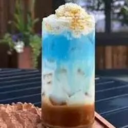Ice Blue Coconut Coffee