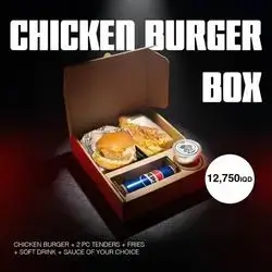 Chicken Burger Box