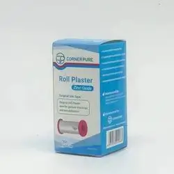 Roll plaster, Zinc Oxide 3×10, Surgical Silk Plaster, used for general dressings and immobilizations