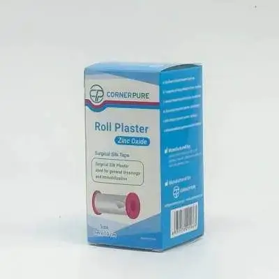 Roll plaster, Zinc Oxide 3×10, Surgical Silk Plaster, used for general dressings and immobilizations