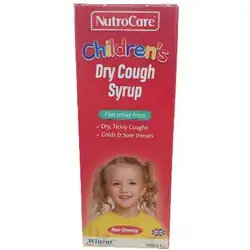 children's dry cough syrup fast relief from colds& sore throats