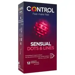 CONTROL Sensual Dots&Lines (12condoms)