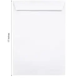 White skyline envelopes X-Rey size 14x17-50pcs