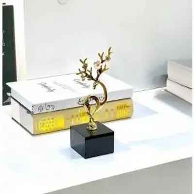 Oster Decorative golden Deer 100*70*220 Small