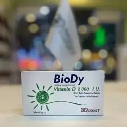 BioDy 30 Soft Gels 2,000 IU BIOACTIVET Vitamin D Dietary Supplement