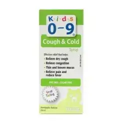 Kids 0–9 Cough & Cold Syrup