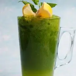 Lemon and Mint Iced Juice