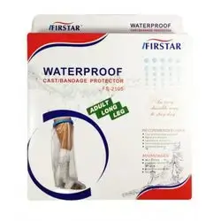 Waterproof Cast/Bandage Protector Adult Long Leg Firstar FS-2105