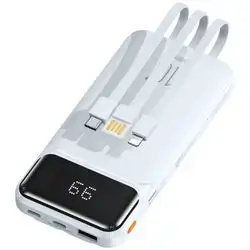 REMAX RPP-683 10000mAh Portable External Battery Power Bank - White