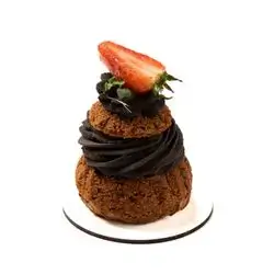 Strawberry Choux Filled