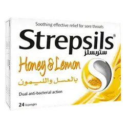 Strepsils Honey & Lemon 24 lozenges