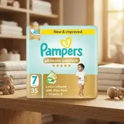 PAMPERS 7 ( 35PCS ) GOLD