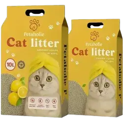 Petaholie Cat Lemon Litter 20L
