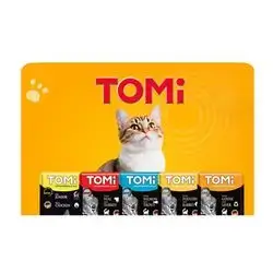 Tomi Superpremium Cat Food With Beef In Carrot Jelly