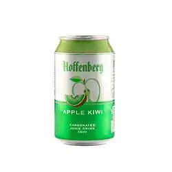 Hoffenberg Apple Kiwi Carbonated Juice 330 Ml