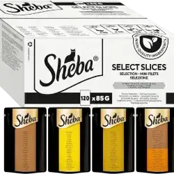 Sheba For Adult Cat Mix Selection Flavours 120x85g