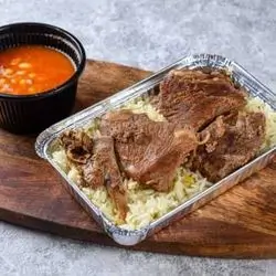 Qozi On Rice With Broth