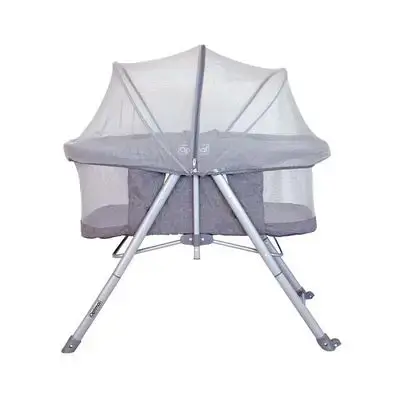 Gray Baby Bed