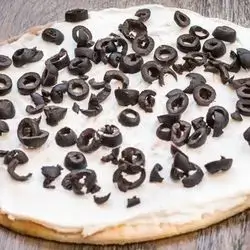 Olive And Cheese Manakish