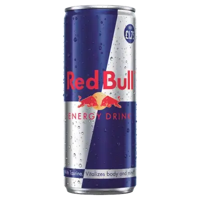 redbull energy drink europian 1.75 250ml