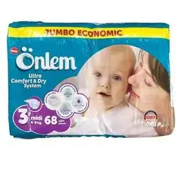Diaper Onlam No. 3 (4 - 9kg) 68 pcs