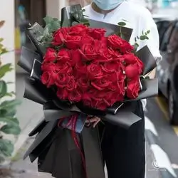 Bouquet Of Flowers With Accessories