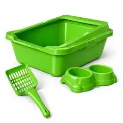 Open Litterbox & Bowl 48cm