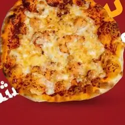 Muhammara Manakish with Cheese