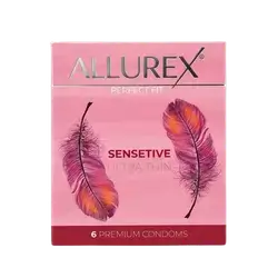Perfect Fit Sensitive Ultra Thin 6 Premium Condoms _ ALLUREX