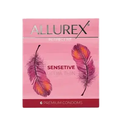 Perfect Fit Sensitive Ultra Thin 6 Premium Condoms _ ALLUREX