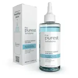 The Purest Solutions Exfoliating and Clarifying Toner - 200ml |ذا بيورست تونر مقشر ومنقي - 200 مل
