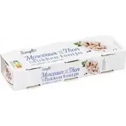 Simpl Nature Listao Tuna, 3 Pieces