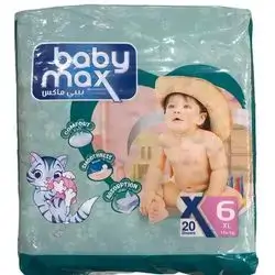 Diaper Baby Max No. 6 (+16kg) 20 pcs