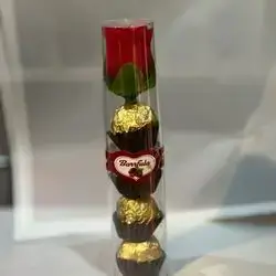 Flower and choklet
