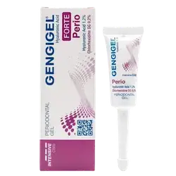 GENGIGEL Forte Perio (Hyaluronic Acid 1.2% & Chlorhexidine DG 0.2%) Periodontal Gel 8ml _ RICERFARMA