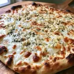 Garlic pizza