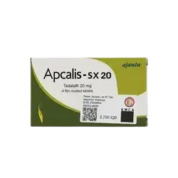 Apcalis-SX (Tadalafil 20mg) 4 Film Coated Tablets _ ajanta