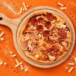 Mixed Cold Cuts Pizza